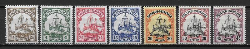 German East Africa 31-7 1905-16 Yacht MH