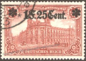 Germany WWI France Belgium Etappengebiet West Occ Mi11IB Perf 25:17 Used 102178