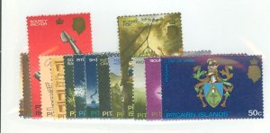 Pitcairn Islands #97-109/129 Mint (NH) Single