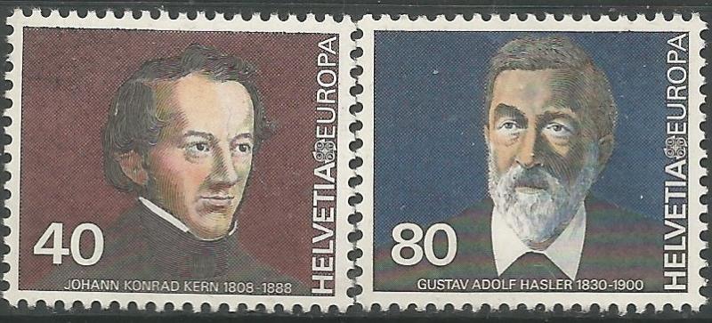 SWITZERLAND 685-686, MNH, EUROPA