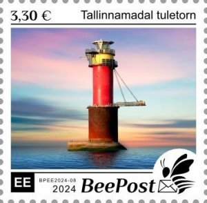 BEEPOST ESTONIA - 2024 - Tallinnamadal L'House - Perf Single-M N H-Priva...