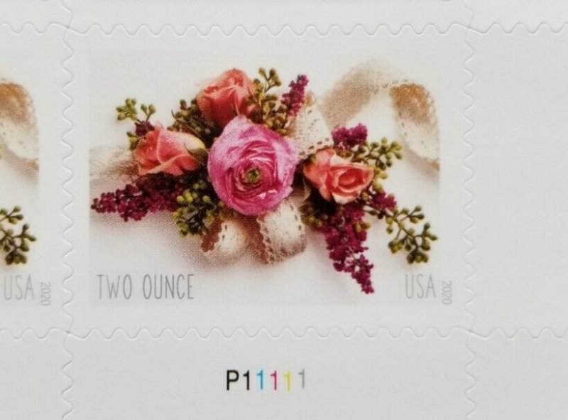 FOREVER STAMP SHEET WEDDING 2 oz postage  MINT SHEET  MNH SC #5458 