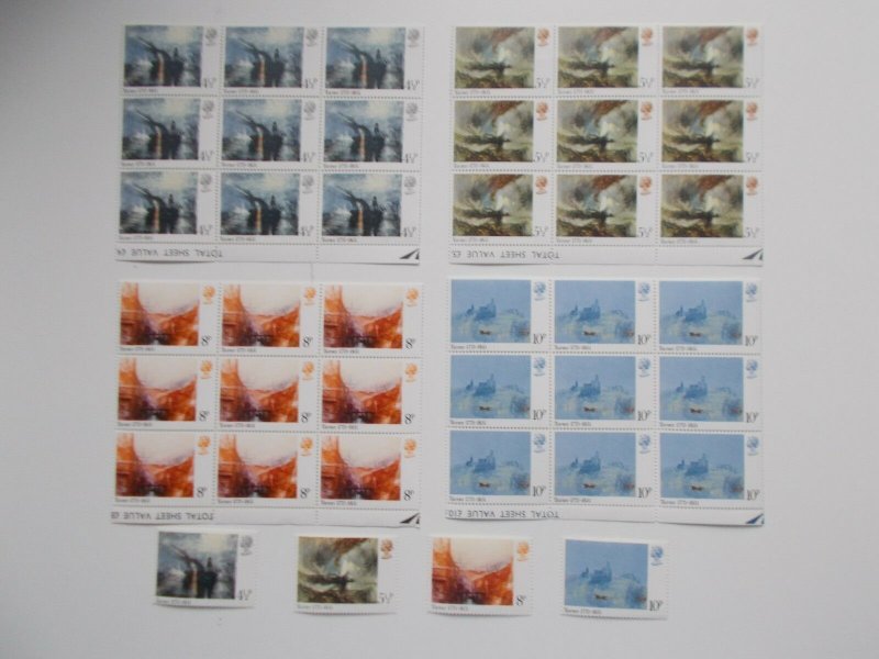 GB Wholesale Offer 1975 Turner x 10 Sets U/M Cat £11 Great Price & With FREE p&p