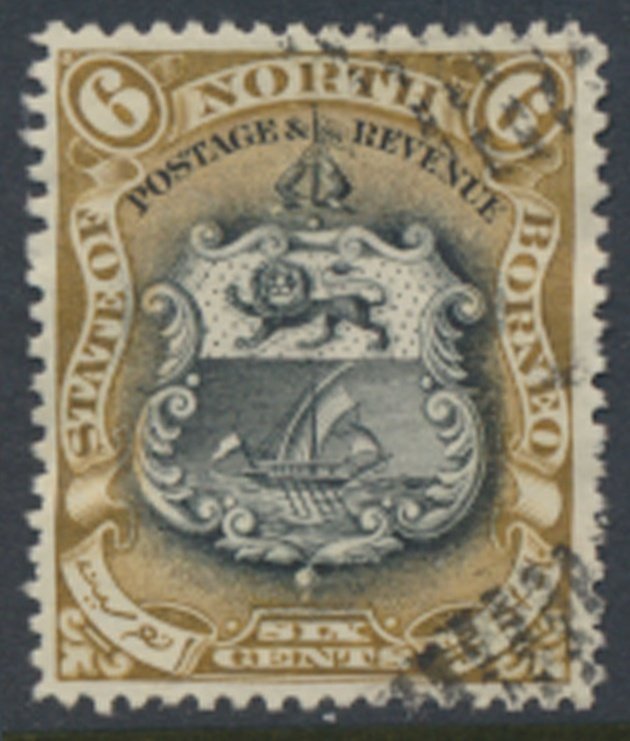 North Borneo SG 101 SC#84 * bbrc Used perf 13½ x 14  see scans & details