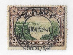 Rhodesia Sc #37b used with SON CDS VF