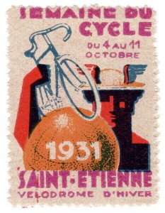 (I.B) France Cinderella : Cycle Week (Saint Etienne 1931)