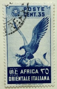 AlexStamps ITALIAN EAST AFRICA #9 VF Used