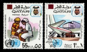 Qatar #329-330 MNH