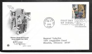 Just Fun Cover #3183D FDC Postal Commemorative Society FEB/3/1998 (my4160)