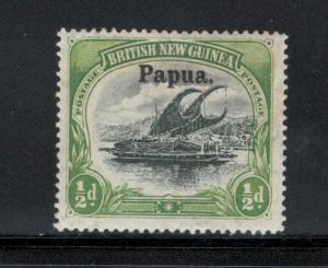 Papua New Guinea 1906 Overprint 1/2p Scott # 11 MH