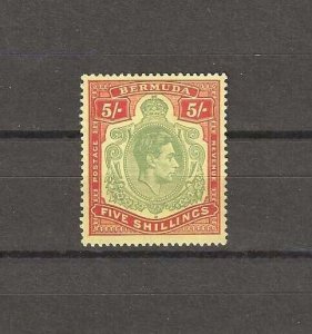 BERMUDA 1938/53 SG 118ea MLH Cat £1000