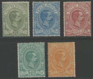 Italy Q1-5 * mint hinged (2106 190)