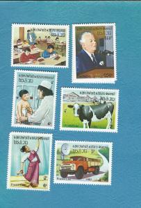 Laos 419-425  MNH