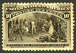 U.S. #237 MINT OG LH