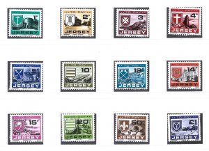 JERSEY    POSTAGE DUE SET   2