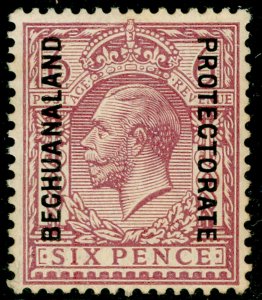 BECHUANALAND SG96, 6d reddish purple, M MINT. Cat £75. CHALKY.