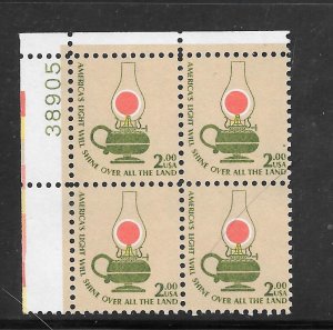 #1611 MNH Plate Block of 4 Plate # 38905 UL