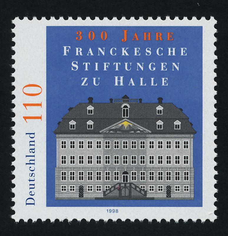 Germany 2018 MNH Architecture, Francke Charitable Institutions