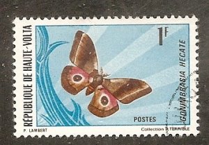 Upper Volta   Scott 244   Butterfly   CTO