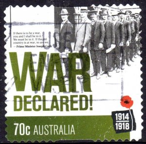 AUSTRALIA..2014 WORLD WAR ONE USED