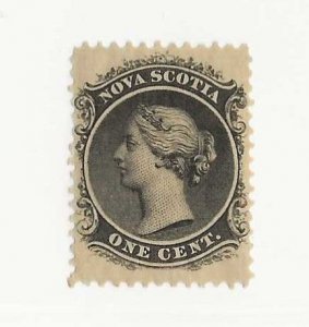 Nova Scotia Sc #8 1c on yellowish paper  OG choice centering VF