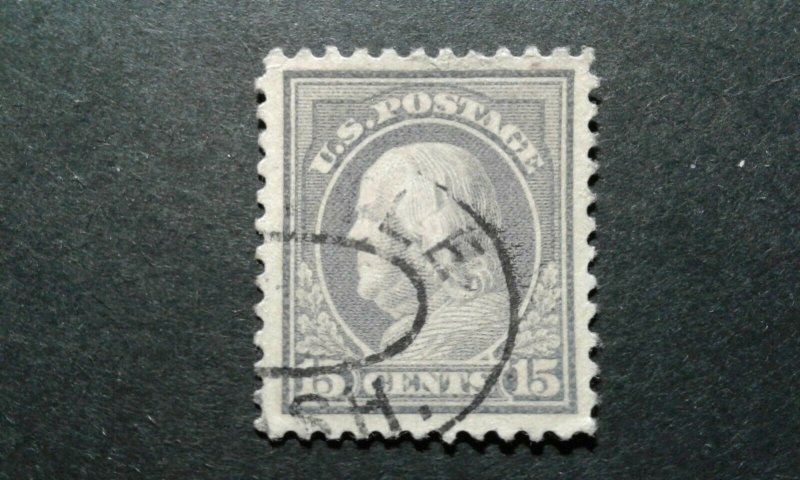  US #475 used perf 10 unwmk e206 10263