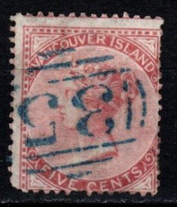 British Columbia #5 F-VF Used CV $300.00 (X4337)