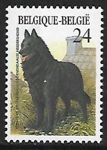 Belgium # 1245 - Groenendael Sheepdog - MNH.....{GBl48}