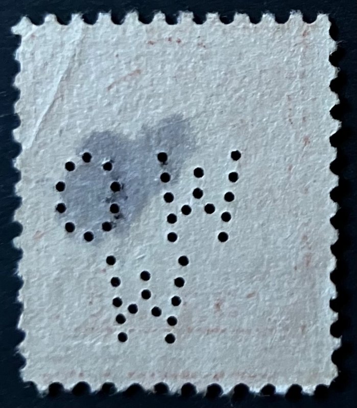 US 509 used w/perfin “WOW”