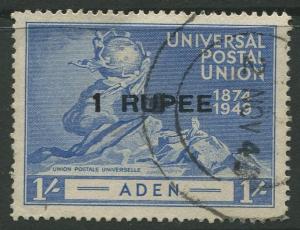 STAMP STATION PERTH Aden #35 UPU Issue 1949 Used CV$3.00.