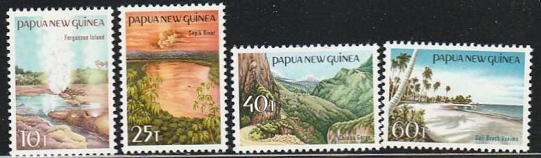 PAPUA NEW GUINEA #610-3 MINT NEVER HINGED COMPLETE