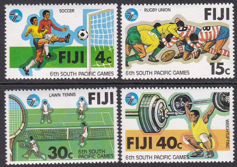 Fiji Sc #405-408 MNH