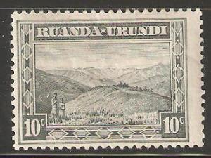 Ruanda Urundi Unused 10 cents Landscape