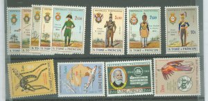 St. Thomas & Prince Islands #380-391 Mint (NH) Single (Complete Set)