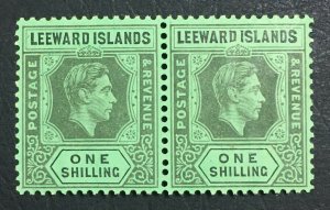 MOMEN: LEEWARD ISLANDS SG #110a DI FLAW MINT OG NH £650++ LOT #61467