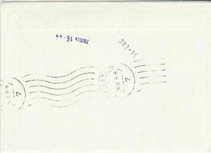 Liechtenstein 1976 House Slogan Cancels Exp Regd Multi House Stamp Cover Rf30017