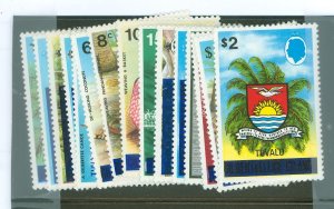 Tuvalu #1-15 Mint (NH) Single (Complete Set)