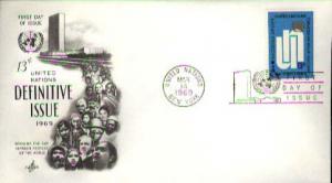 United Nations, First Day Cover
