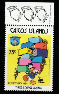 Postage Stamp of CAICOS ISLANDS DISNEY MNH** Stamp A26P18F37547-