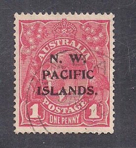 NORTHWEST PACIFIC ISLANDS SC#12a  VF/U  TYPE B OVERPRINT