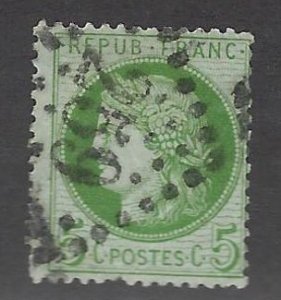 France SC#53 Used F-VF hr...Worth a Close Look!