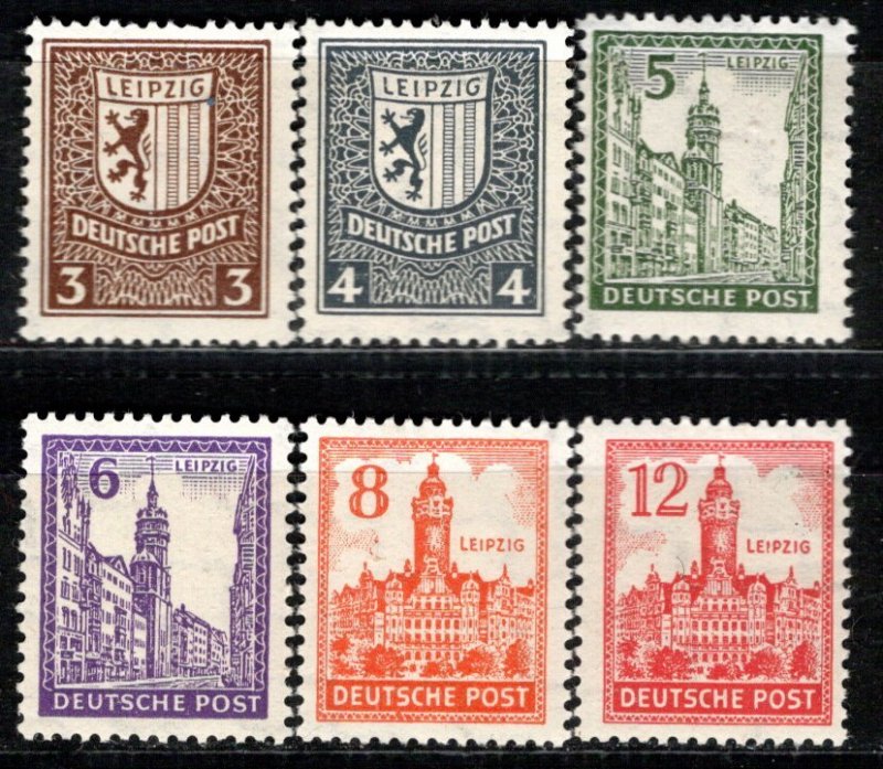 DDR under russian occupation Scott # 14N15 - 14N14N20, mint nh