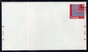 Canada Unitrade U105b Postal Envelope Unused VF