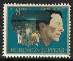 Scott 1485 Robinson Jeffers- Poet, unused US stamp MNH 8c 1973