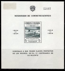 Colombia (1954) #627a, C259a MH; see description