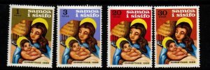 SAMOA SG315/8 1968 CHRISTMAS  MNH