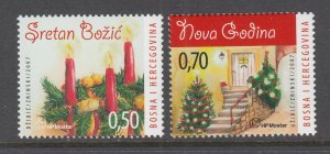 Bosnia and Herzegovina Croatian Admin 184-185 MNH VF