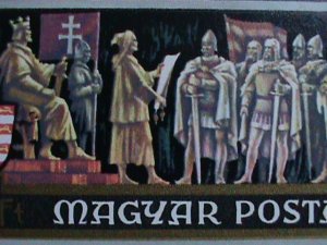 HUNGARY STAMP:1972-SC#2163-HUNGARIAN FAMOUS PAINTING. MILLENNIUM OF 750TH ANNIV: