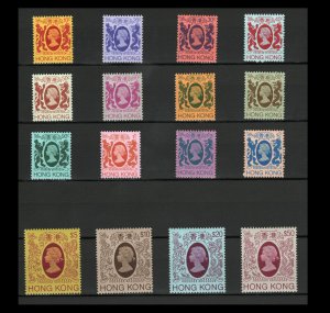 Hong Kong Stamps 1982 Scott 388-403 Complete Set MNH