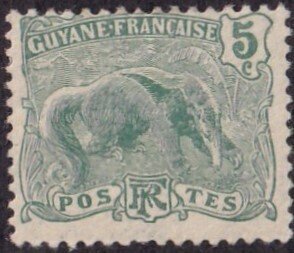 French Guiana #54 Mint